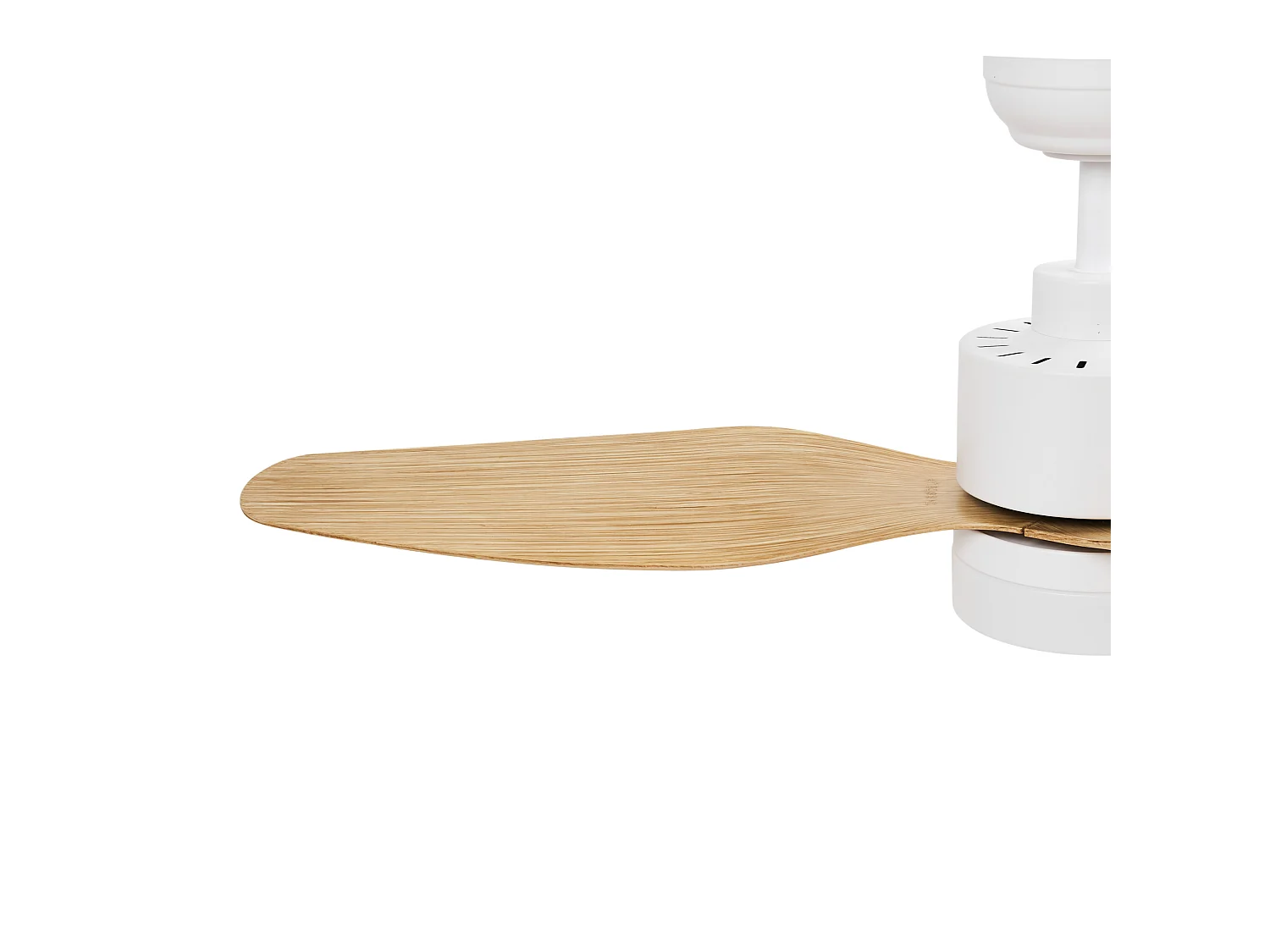 Ventilateur de plafond avec lampe ANDERSON Avec télécommande Marron clair
