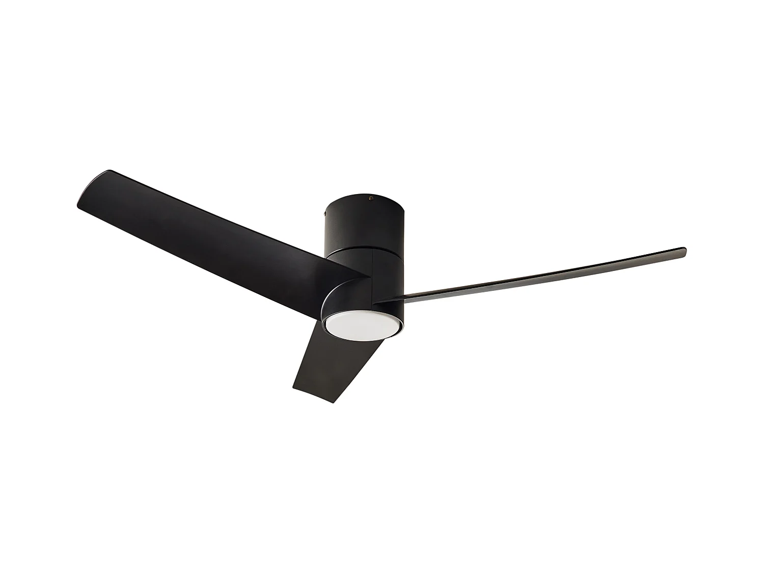 Wentylator sufitowy z lampą CANETE Z pilotem LED Czarny