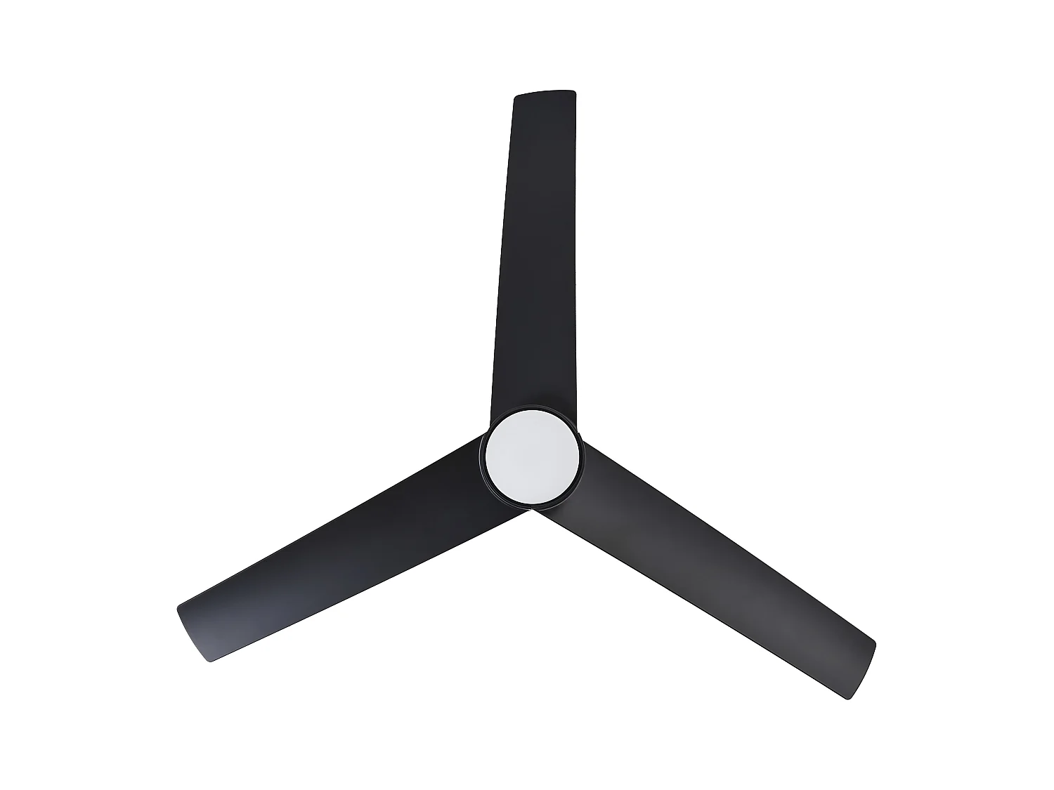 Wentylator sufitowy z lampą CANETE Z pilotem LED Czarny