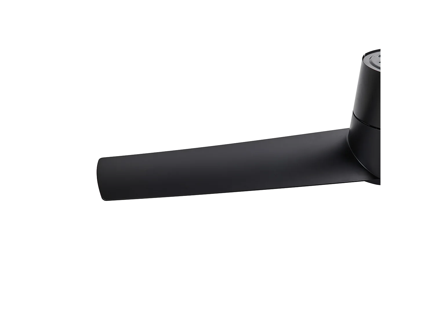 Ventilateur de plafond avec lampe CANETE Avec télécommande LED Noir