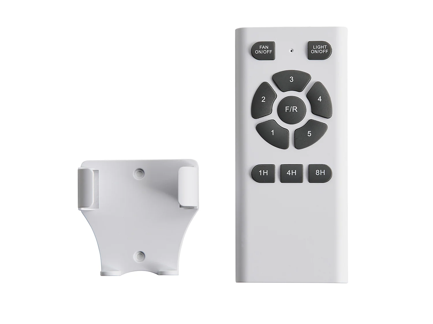 Ventilateur de plafond avec lampe CANETE Avec télécommande LED Noir