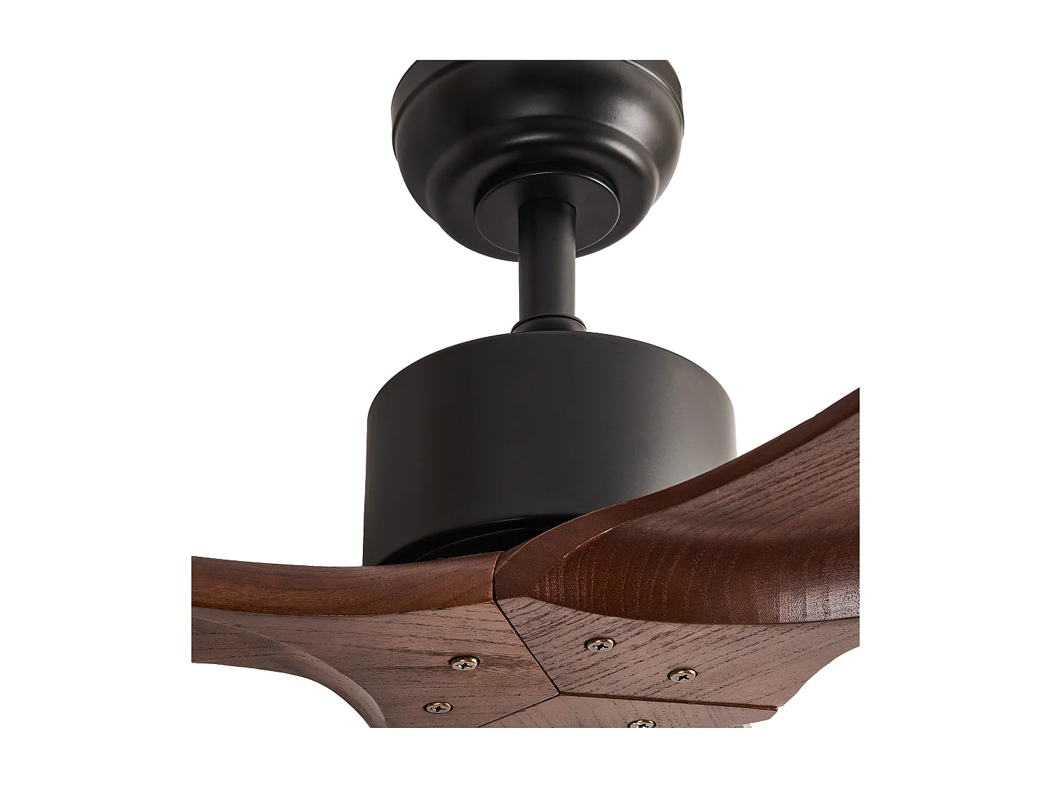 Ventilateur de plafond ARANI Avec télécommande Marron foncé