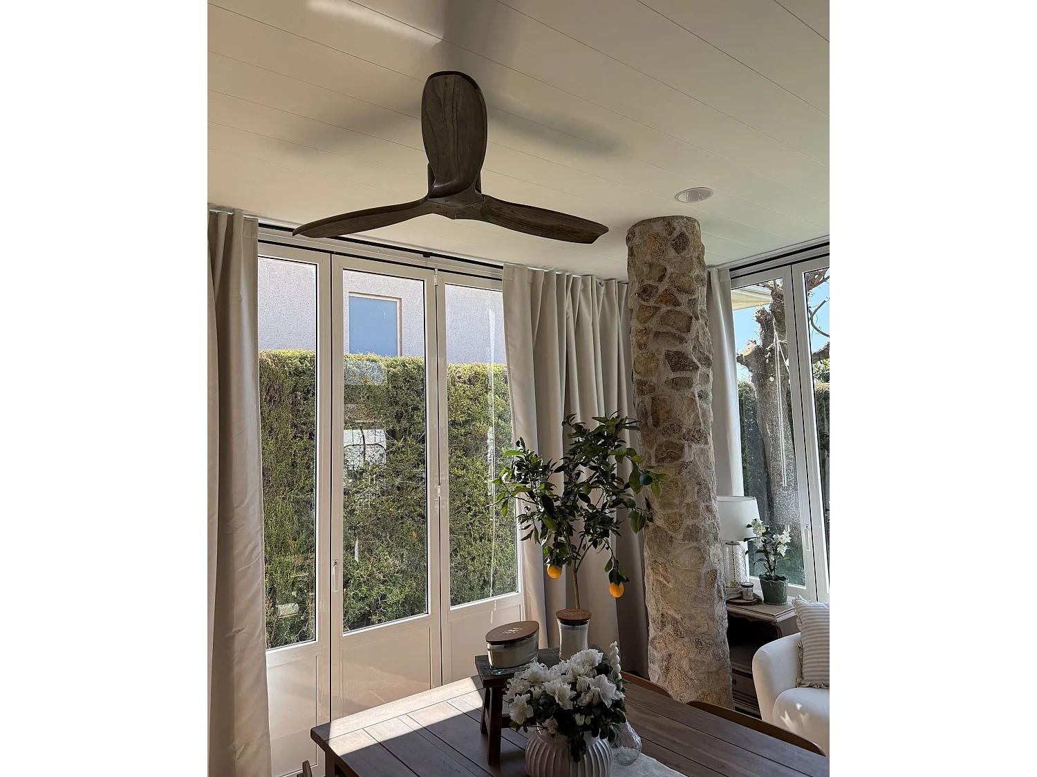 Ventilatore a soffitto ARANI Marrone scuro