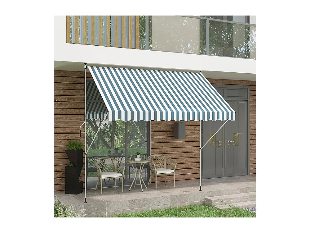 Ensemble salon de jardin 2 personnes 3 pièces 2 fauteuils avec coussins table d'appoint ronde métal