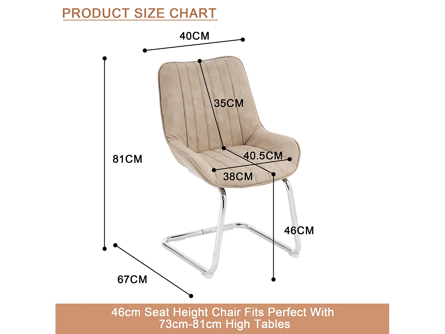 Chaise de salle à manger de style médiéval moderne, en cuir synthétique, lot de deux, couleur kaki.