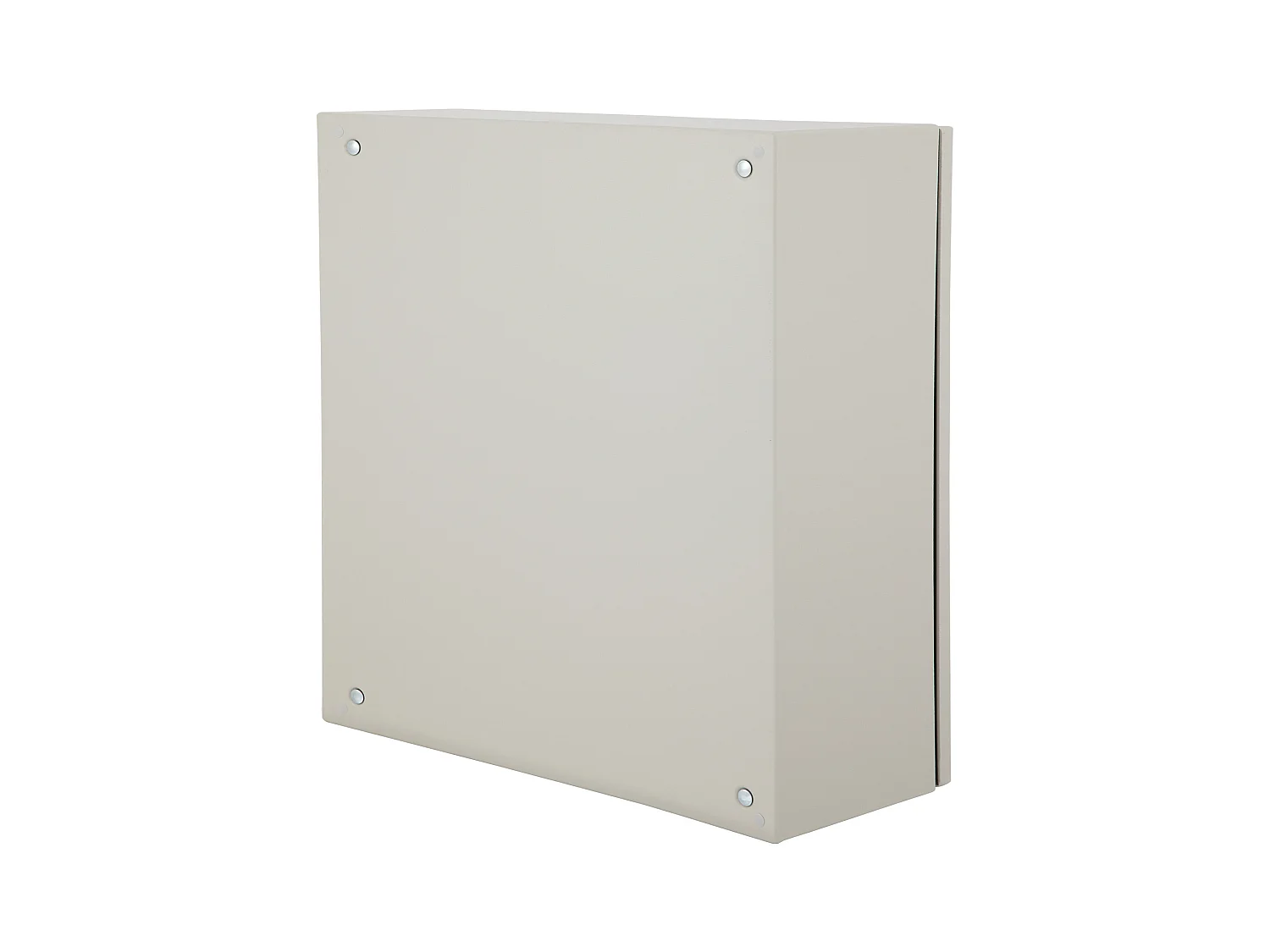 Boîtier Électrique en Acier SucceBuy, NEMA 4 Extérieur 61 x 61 x 30,4 cm, UL, Bboîte de Jonction à Charnière au Carbone Laminé à Froid avec Capot de Pluie