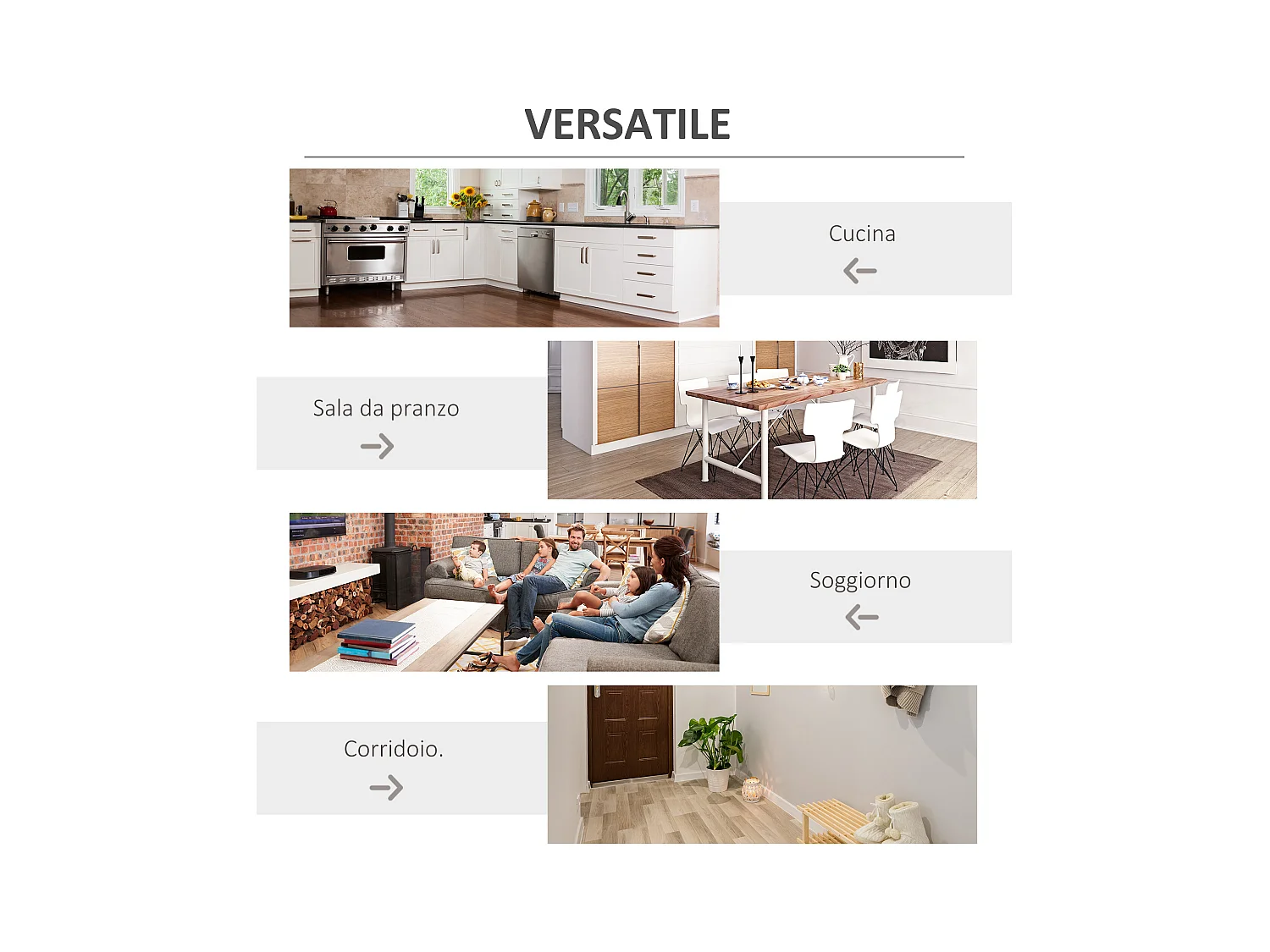 Mobile portabottiglie con porta calici e armadietto per 20 vini