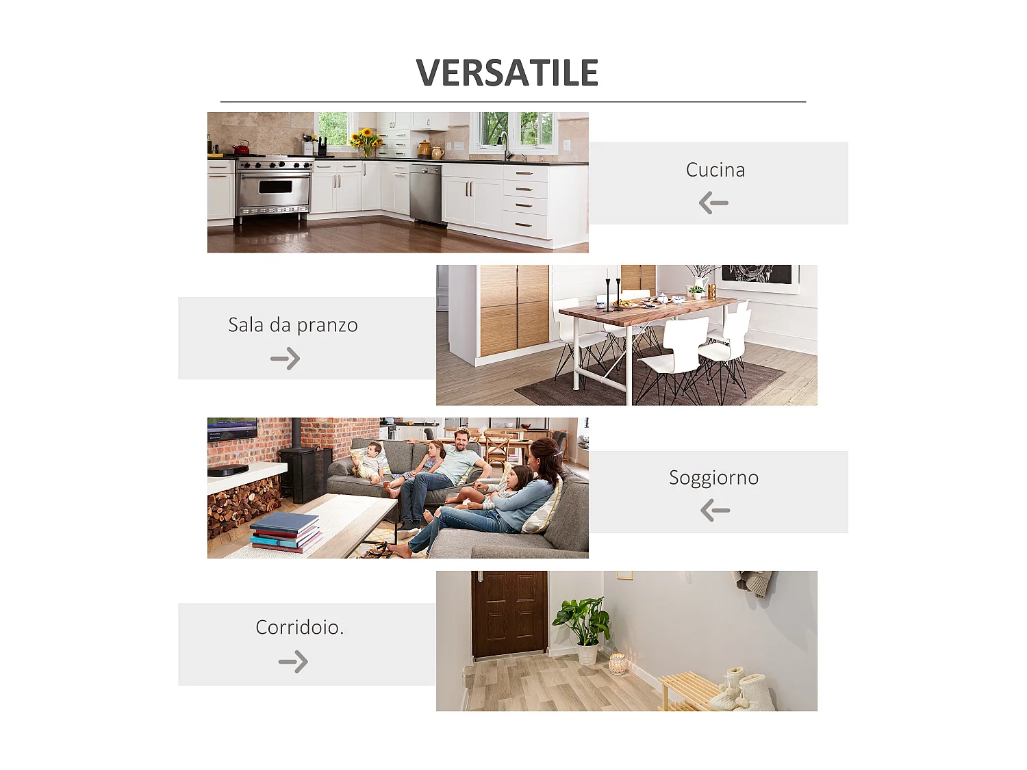 Mobile portabottiglie con porta calici e armadietto per 20 vini