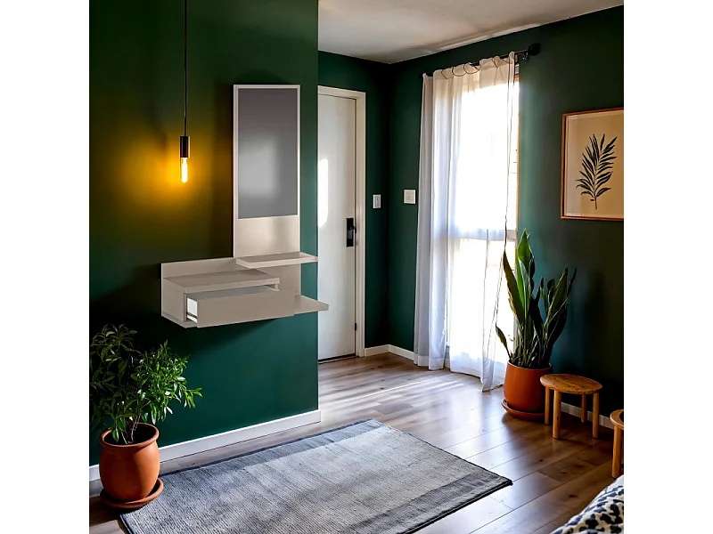 Mueble de recibidor Fiord SH Blanco Roto