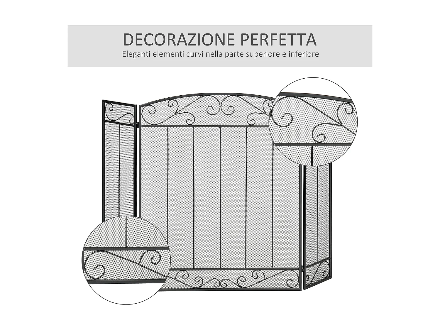 Tubo d'acciaio, rete metallica