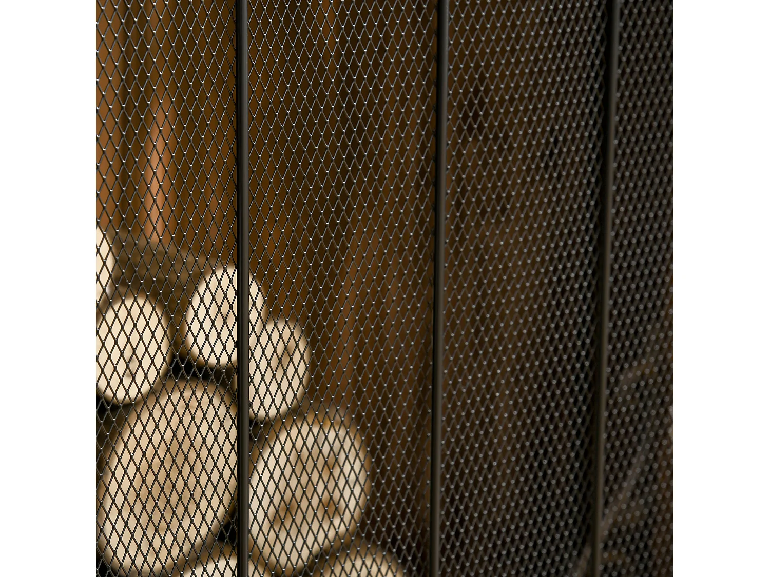 Tubo d'acciaio, rete metallica