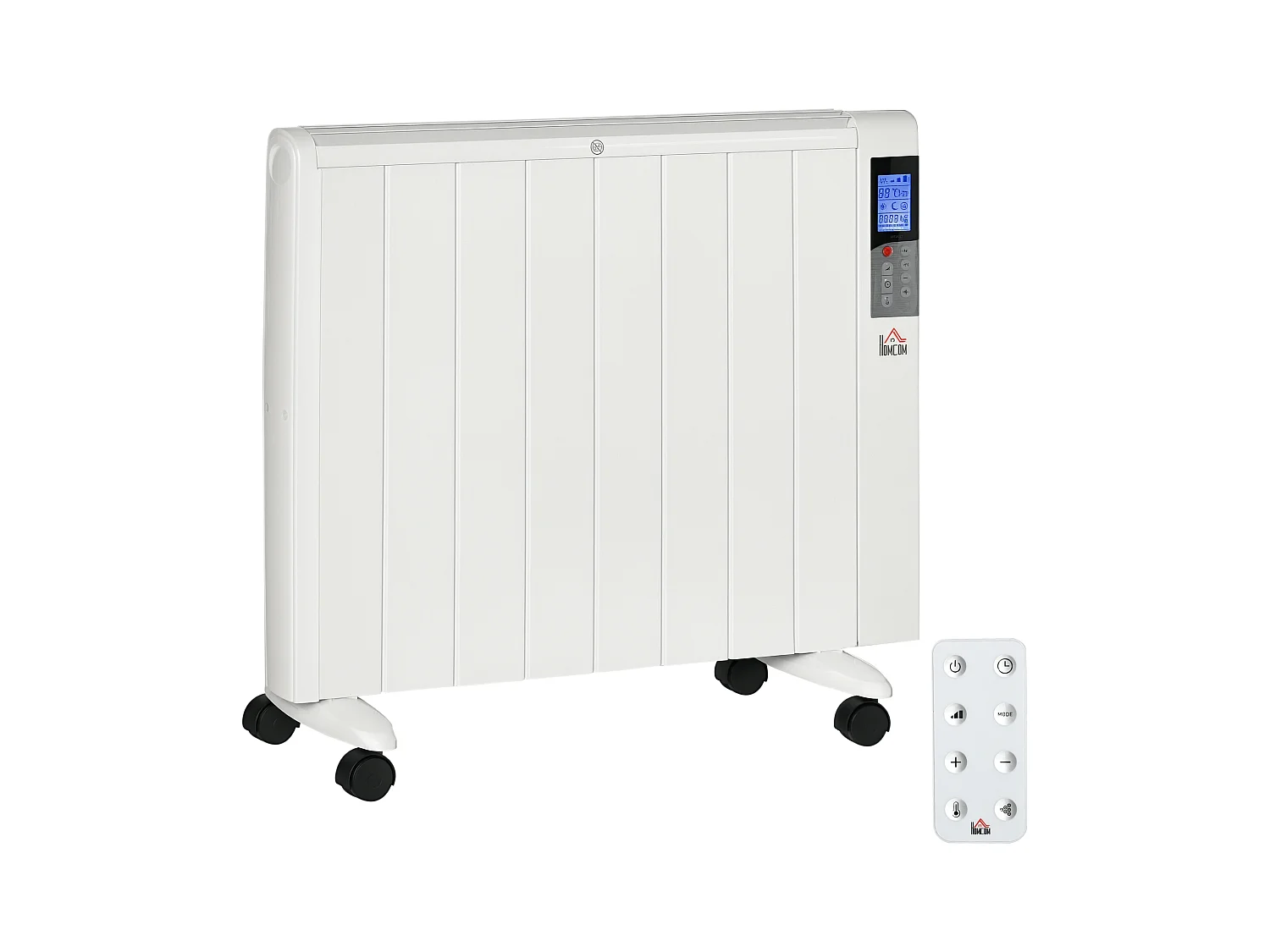 Stufetta elettrica 1000/2000w con timer impostazioni di calore