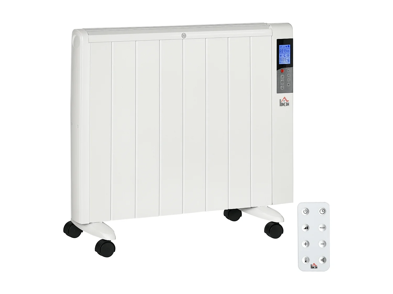 Stufetta elettrica 1000/2000w con timer impostazioni di calore