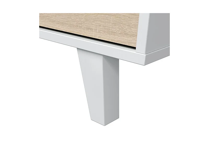 Aparador Niva Blanco Brillo - Roble Canadian