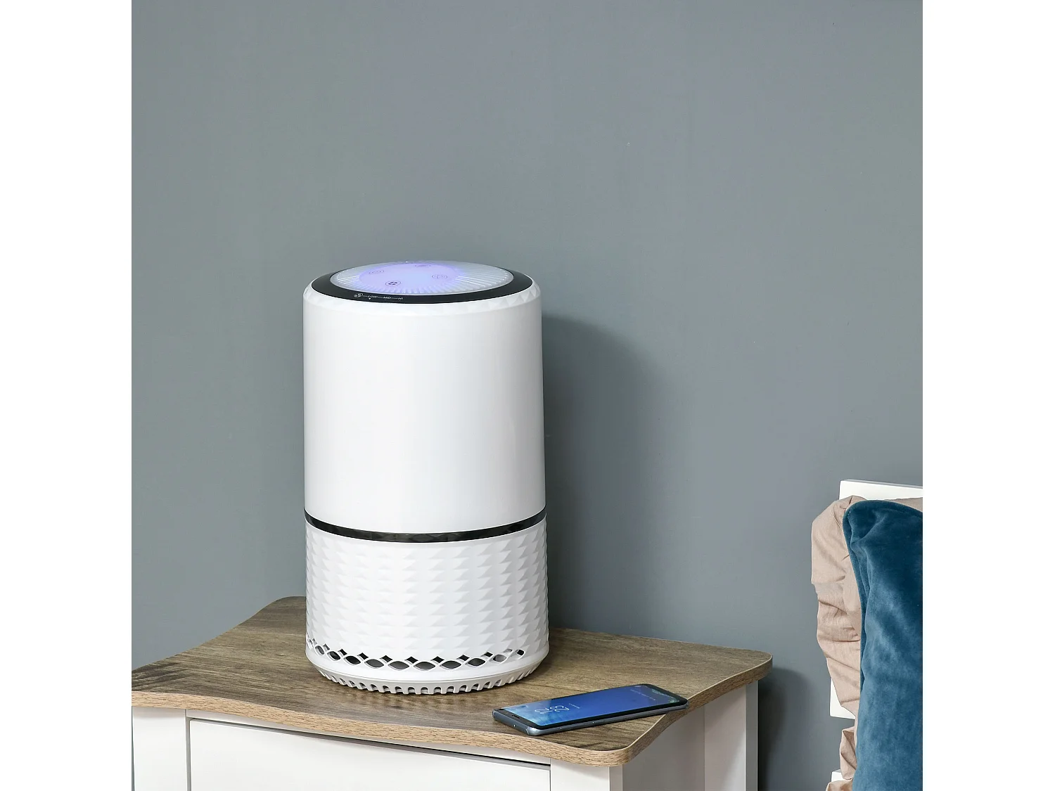 Purificatore d'Aria con filtro HEPA carbone attivo 3 velocità