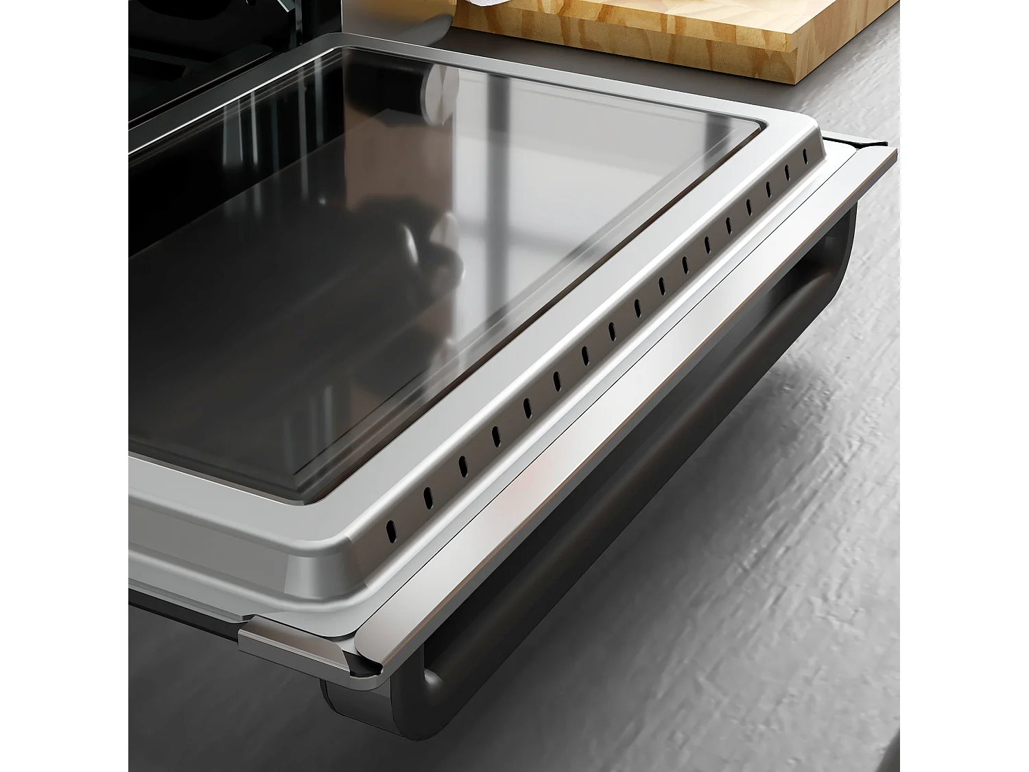 Fornetto elettrico con 3 funzioni temperatura regolabile e timer