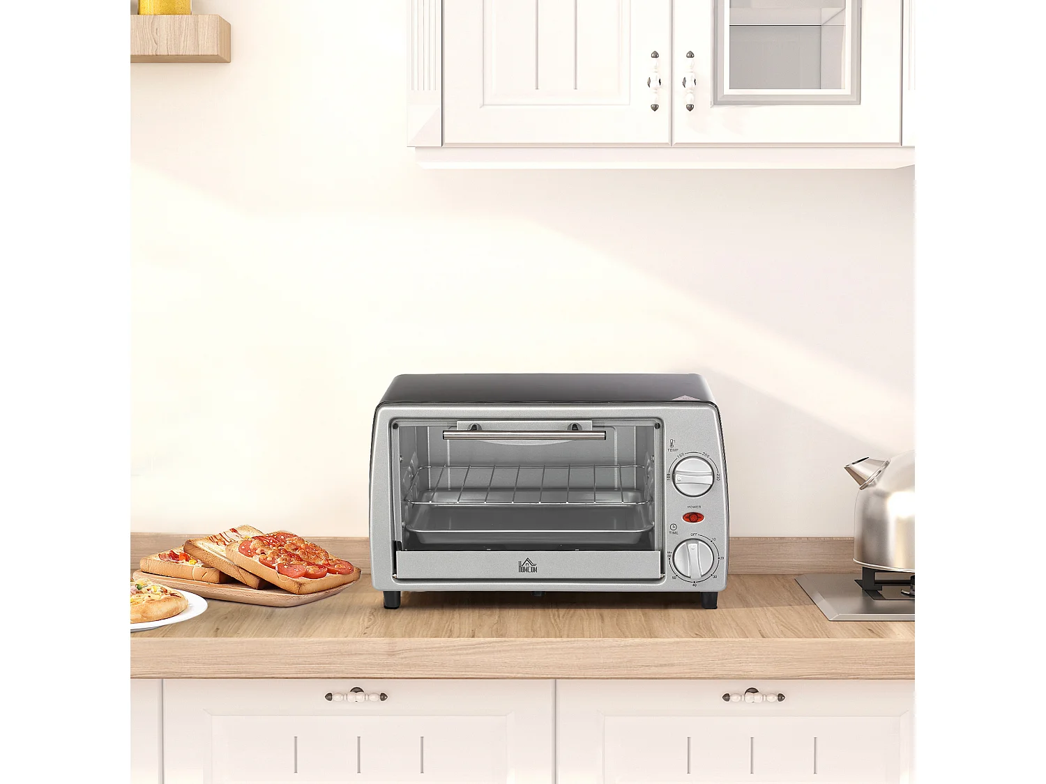 Fornetto elettrico 10l a temperatura 100°c-230°c con timer 60 minuti