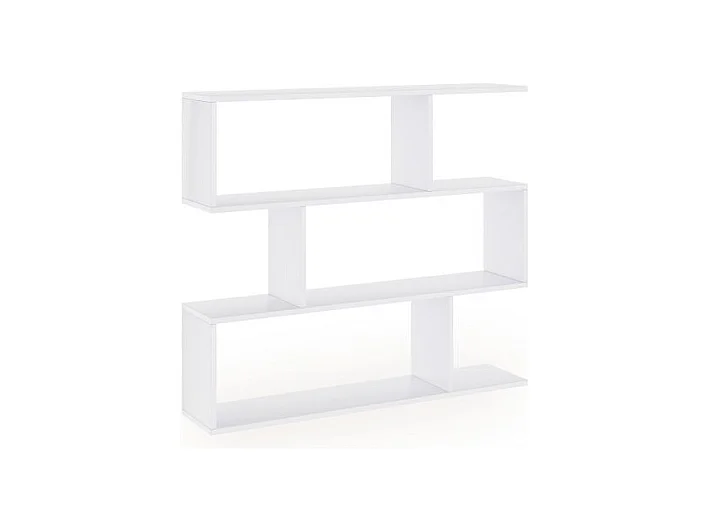 Estantería Zoe Low Blanco Brillo