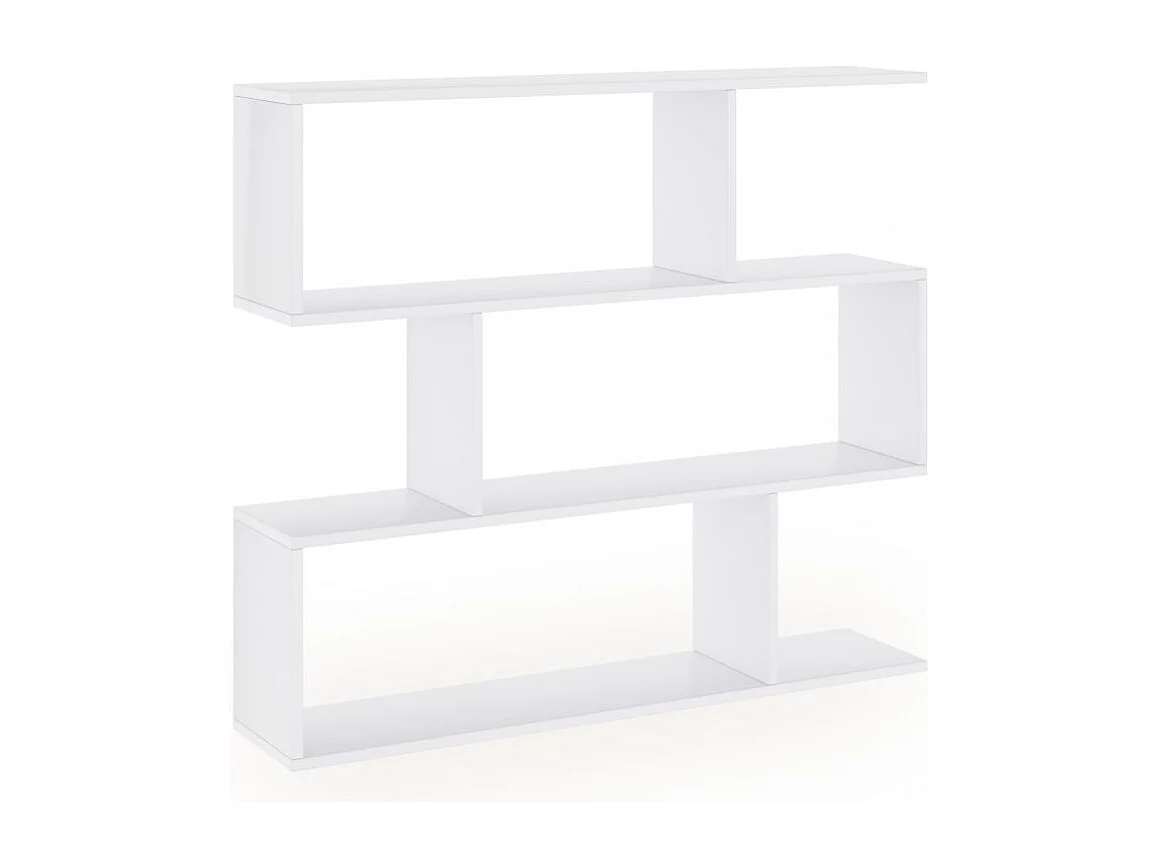 Estantería Zoe Low Blanco Brillo