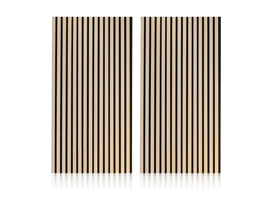 Pack 2 paneles acústicos Noiseless 120 Negro - Roble