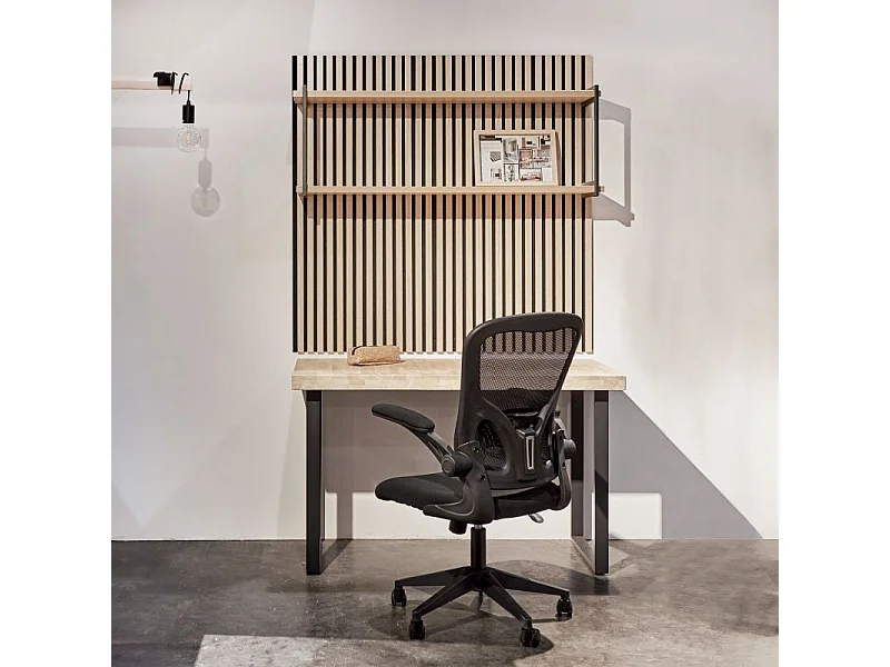 Pack 2 paneles acústicos Noiseless 120 Negro - Roble