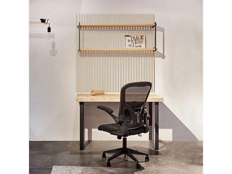 Pack 2 paneles acústicos Noiseless 120 Gris - Roble