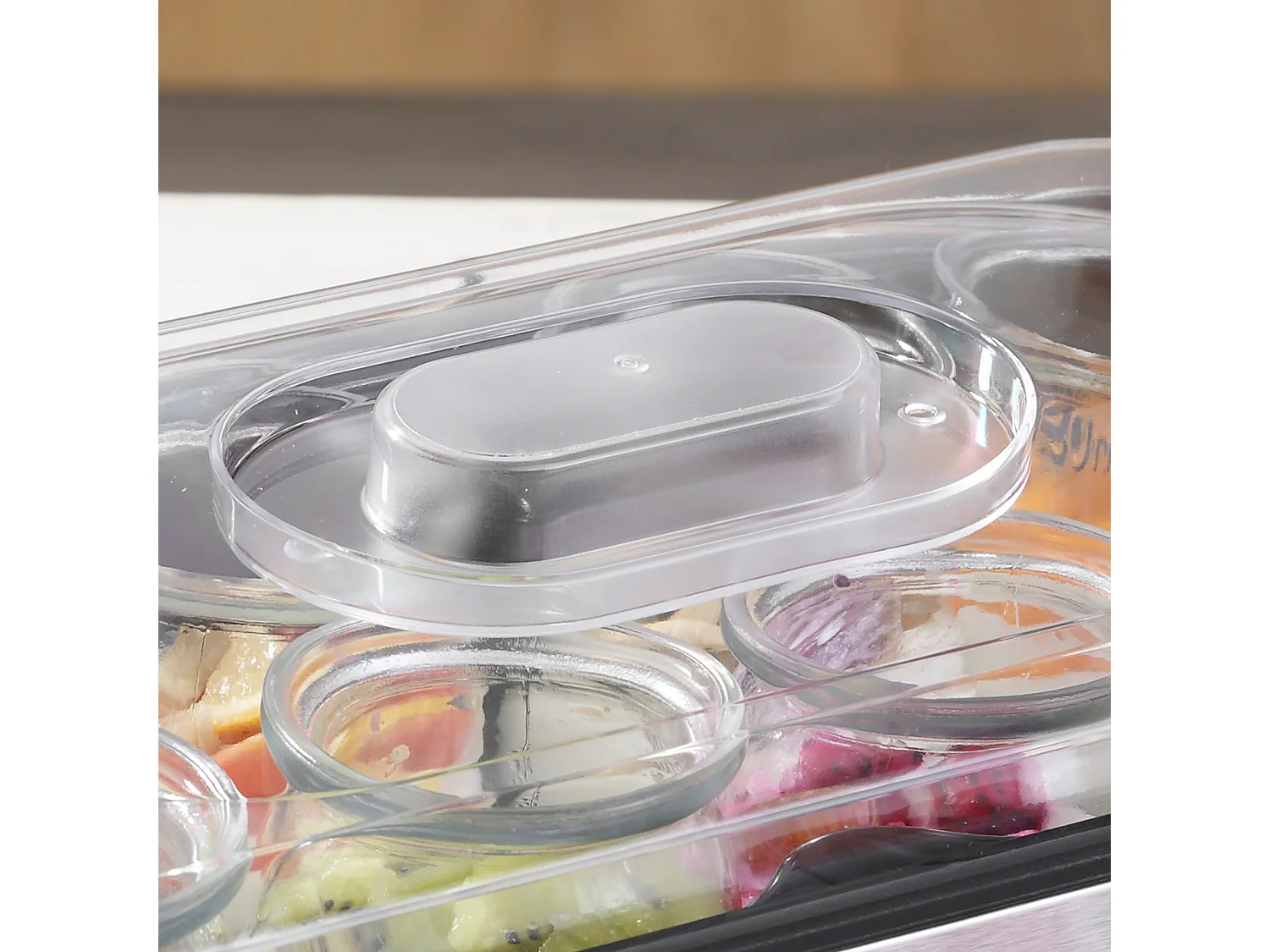 Yogurtiera 25w con 8 casetti temperatura 20-50°C timer 1-48 ore