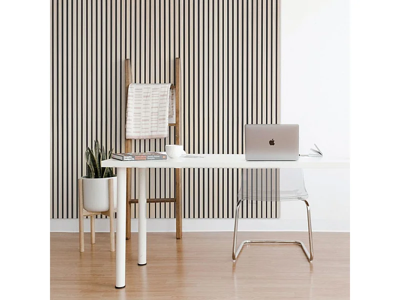 Pack 2 paneles acústicos Noiseless 240 Negro - Roble