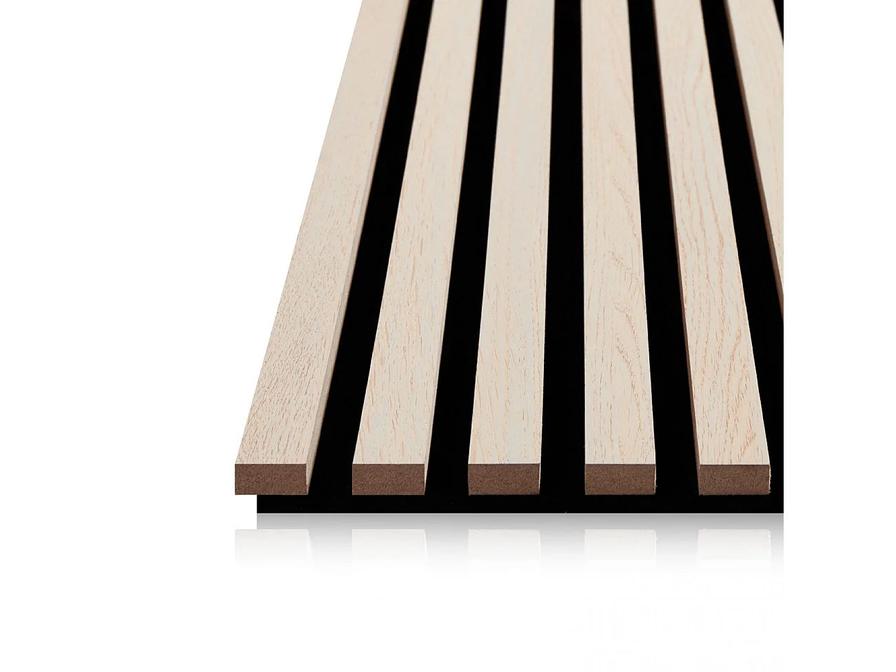 Pack 2 panele acútico Noiele 240 Negro - Roble