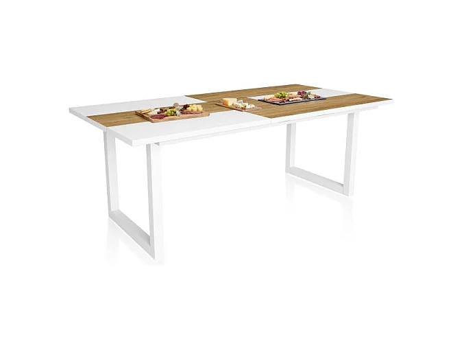 Mesa de comedor Altea 200 Roble Blanco