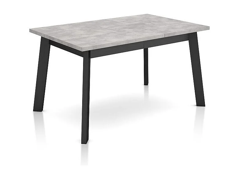 Mesa de comedor Naira 140 Cemento Negro