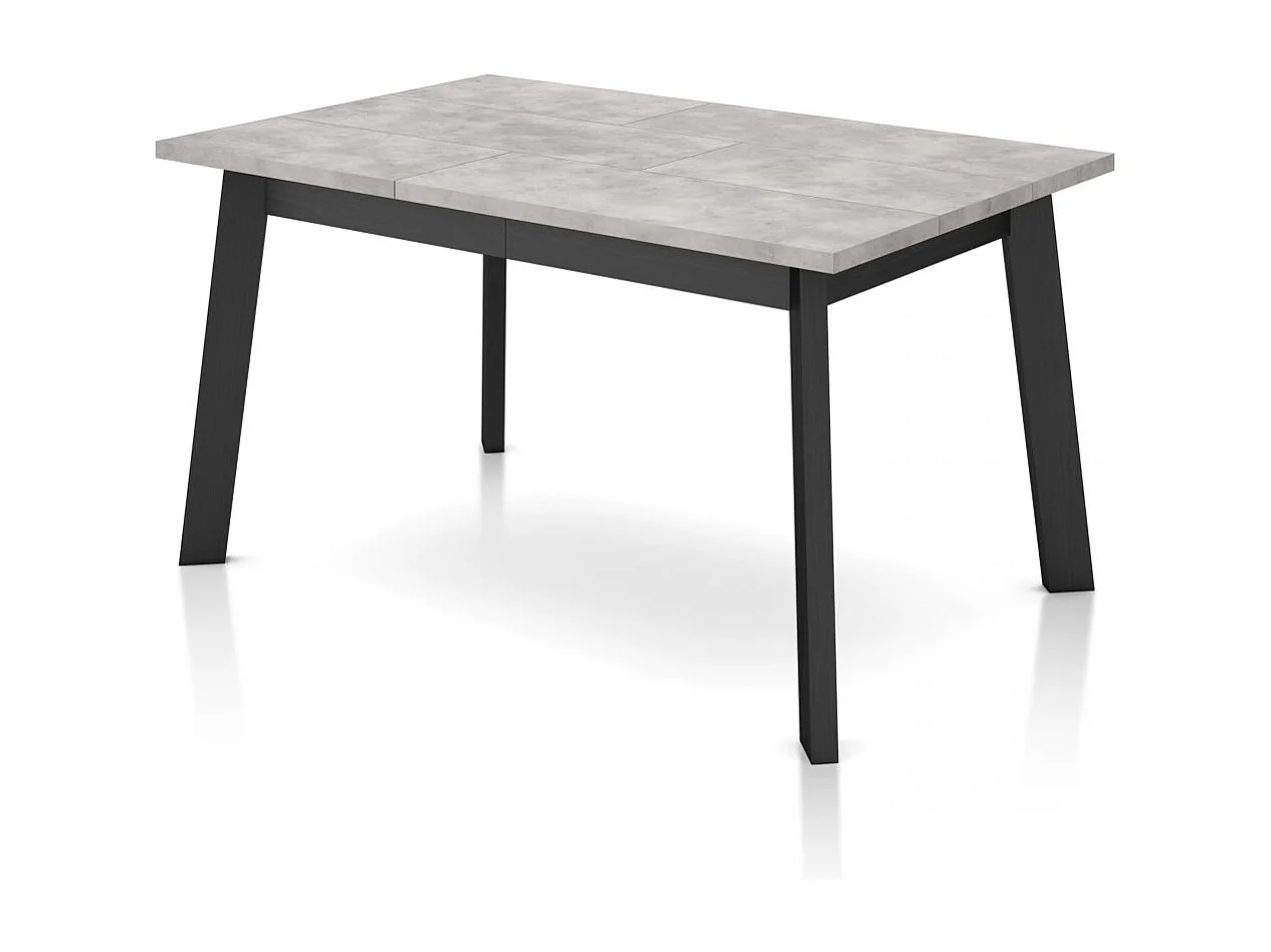 Mesa de jantar Naira 140 Cemento Negro