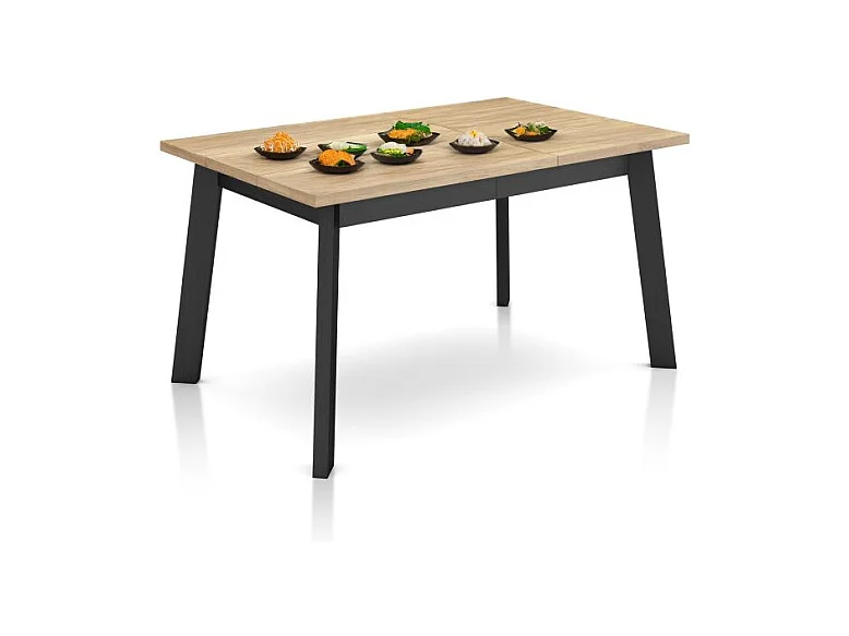 Mesa de comedor Naira 140 Roble Negro