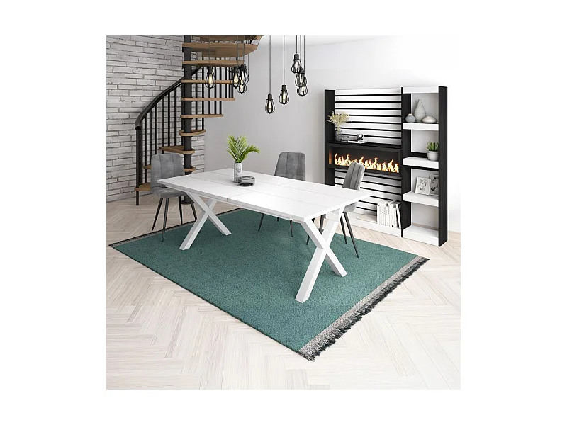 Mesa de comedor Oana 200 Blanco