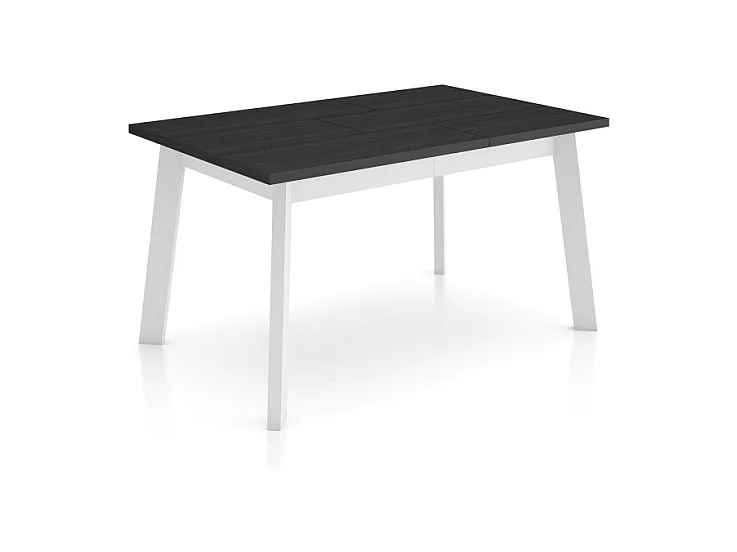 Mesa de comedor Naira 140 Negro Blanco