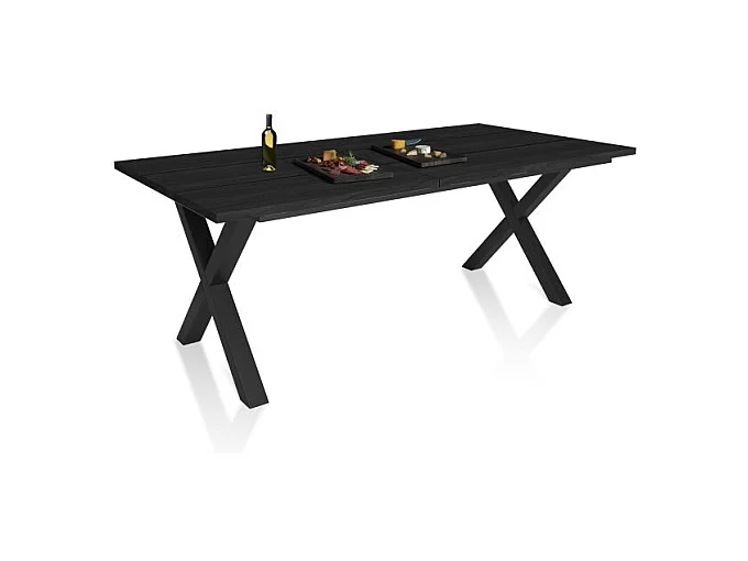 Mesa de comedor Oana 200 Negro