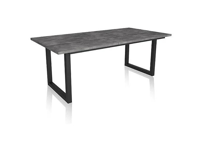 Mesa de comedor Altea 200 Cemento Negro