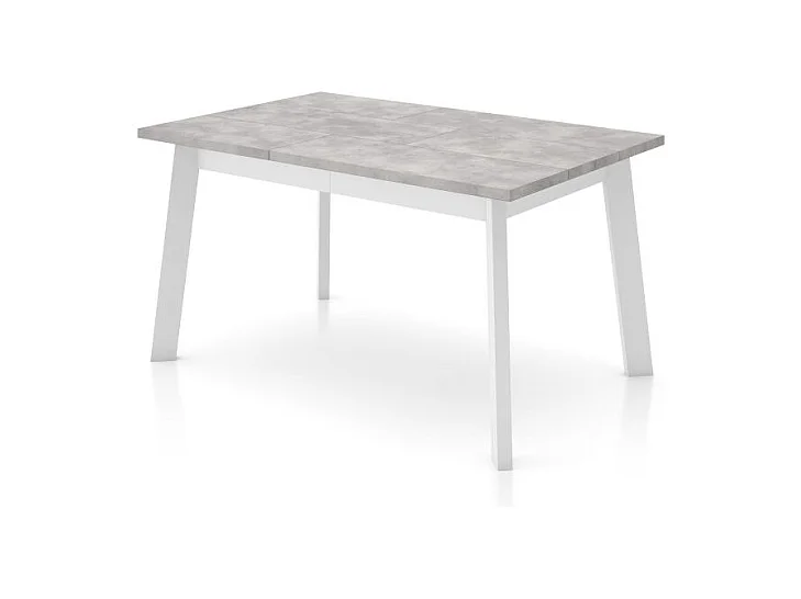 Mesa de comedor Naira 140 Cemento Blanco