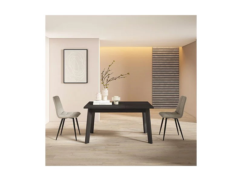 Mesa de comedor Naira 140 Negro