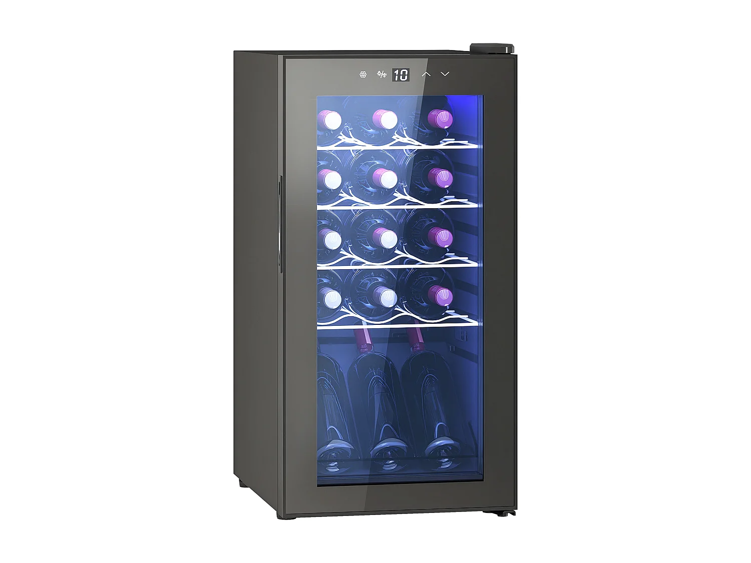 Cantinetta frigo per 15 bottiglie con controllo della temperatura