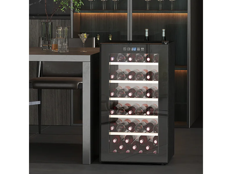 Cantinetta frigo per 41 bottiglie con controllo della temperatura