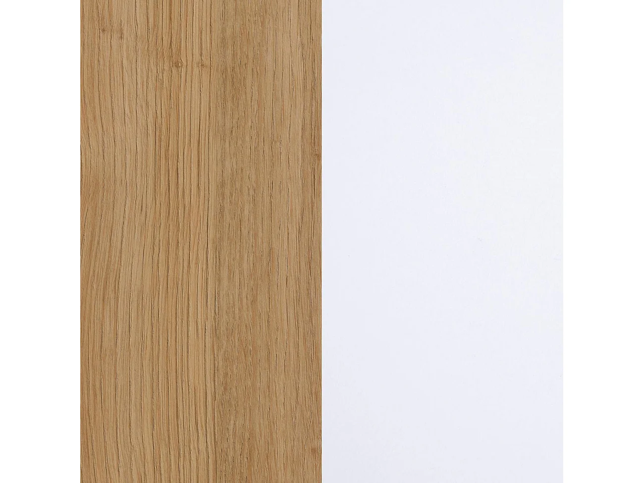 Mueble TV Kavos Chimenea Blanco - Roble Arena