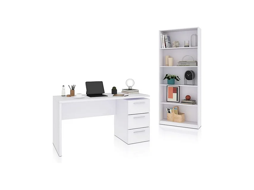 Pack office Sasha Plus Blanco Artik (Blanco Mate)