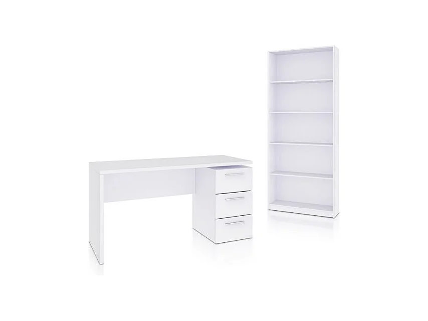 Pack office Sasha Plus Blanco Artik (Blanco Mate)