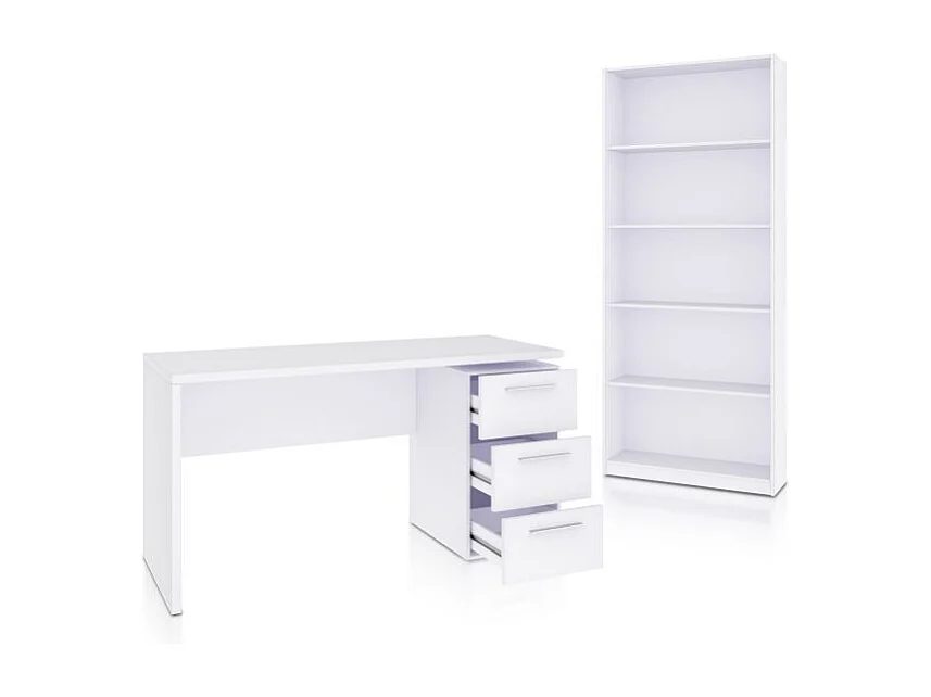 Pack office Sasha Plus Blanco Artik (Blanco Mate)