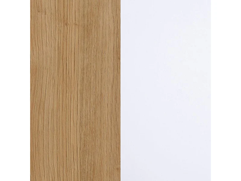 Mueble TV Kavos Wall Blanco - Roble Arena