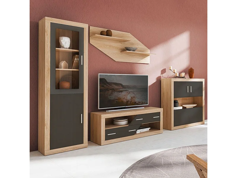 Salón Nuka V10 Cambria - Grafito