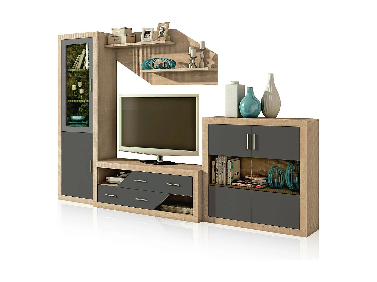 Salão Nuka V10 Cambria - Grafito