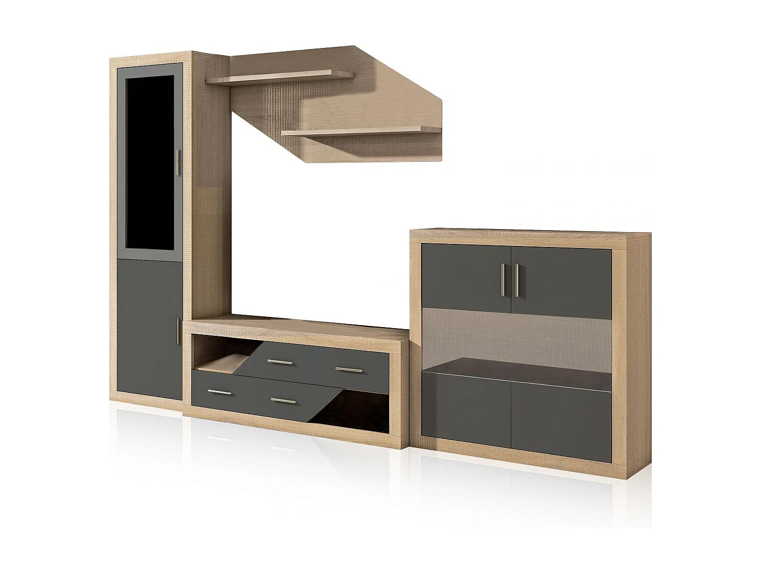 Salão Nuka V10 Cambria - Grafito