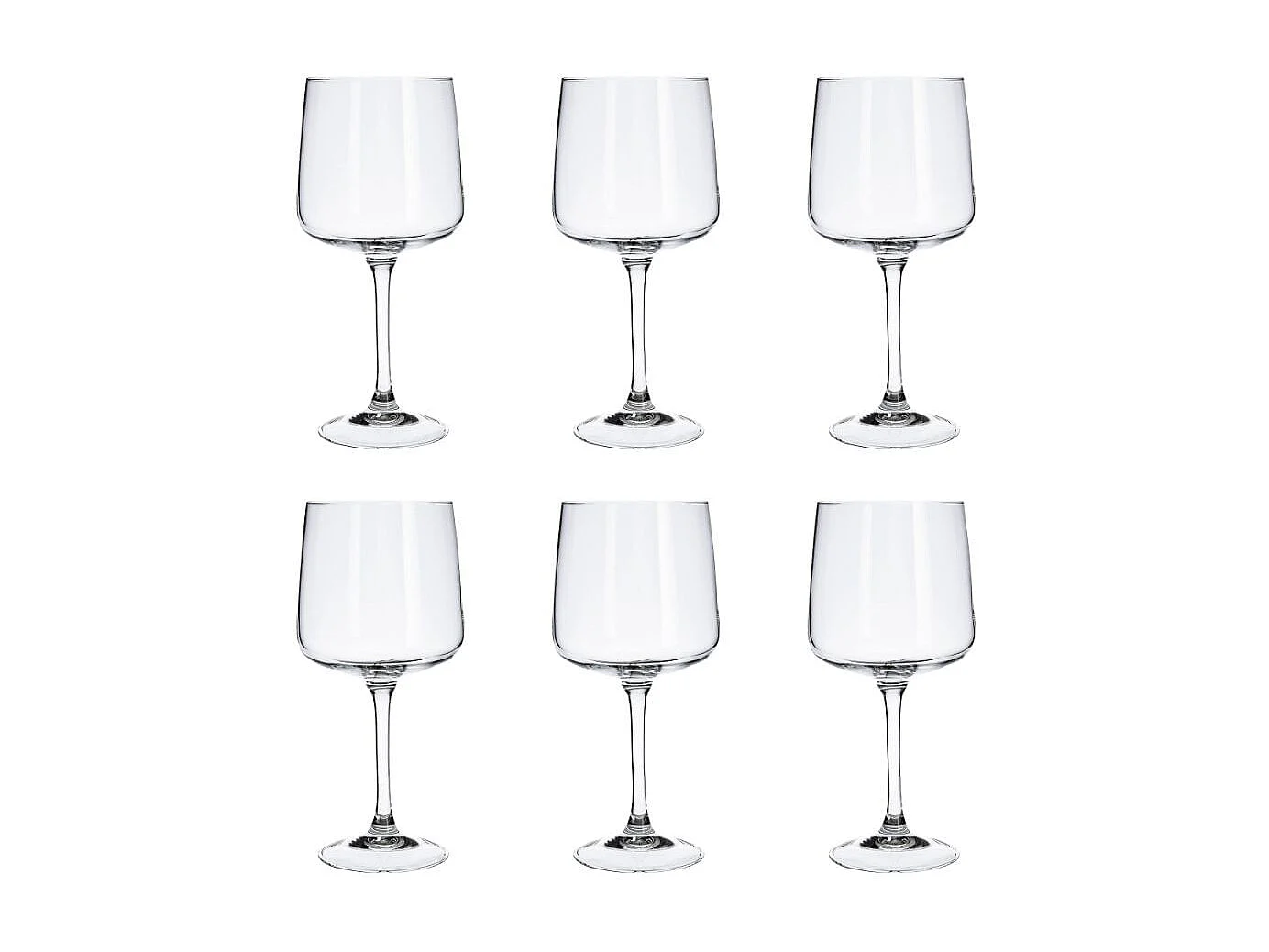 Pack de 6 copas Ginger vidrio tensionado 66 cl